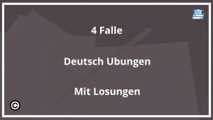 4 Fälle Deutsch Übungen Mit Lösungen PDF
