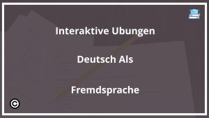 Interaktive Übungen Deutsch Als Fremdsprache PDF