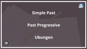 Simple Past Past Progressive Übungen PDF